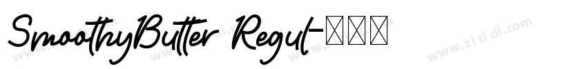 SmoothyButter Regul字体转换